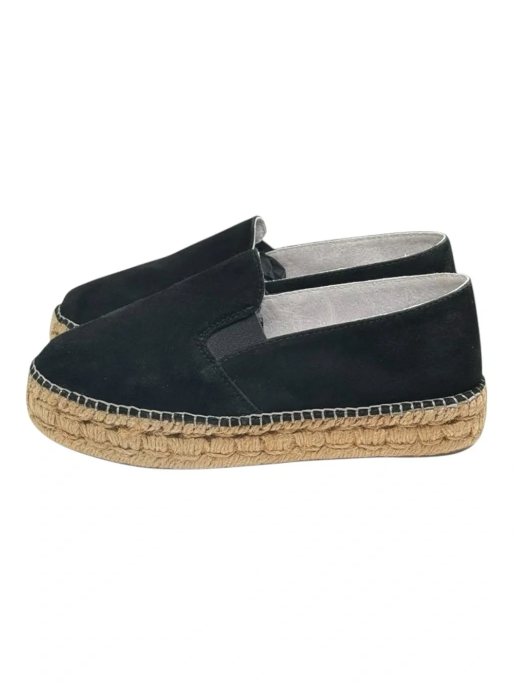 Cruz’n Shoes by Menorquinas USA 𖦹 Double Sole Espadrilles 𖦹 Black Suede 𖦹 37